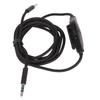 Headphone Sound Cable 3.5mm Gaming Headset Aux Cord with Inline Mic Mute Volume Control for Logitech G633 G933 G935 G635