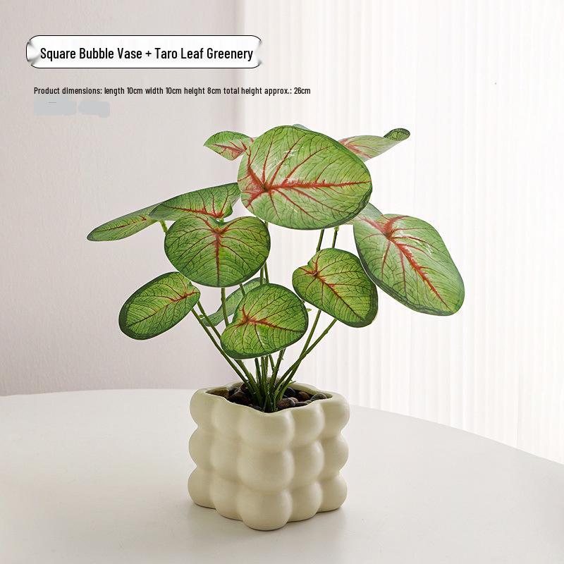 Nordic Green Artificial Potted Plant for Home or Office Decoration