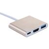 USB-C zu 4K HDMI 3-in-1 Konverter Hub Splitter