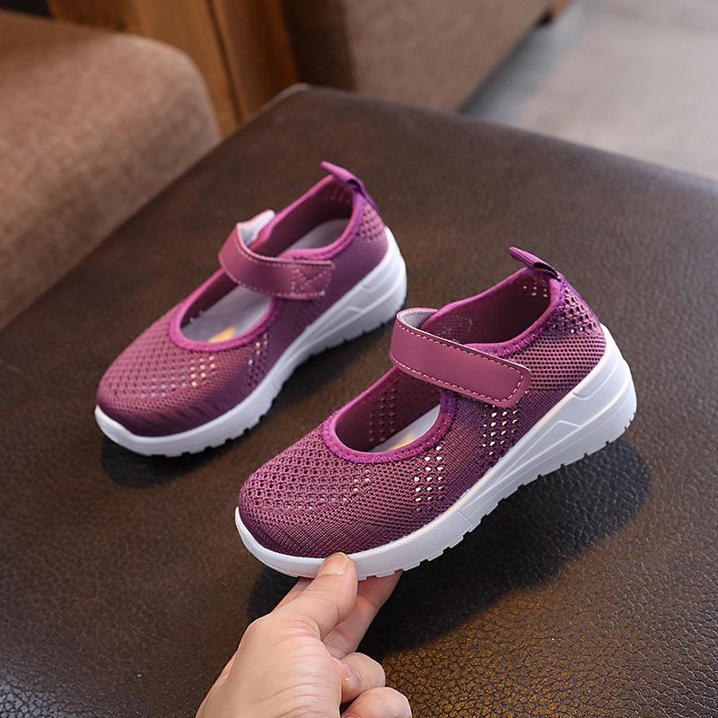 Children's Shoes - Boys' Breathable Sports Shoes, Girls' Casual Shoes, Middle-sized Boys' Platform Shoes