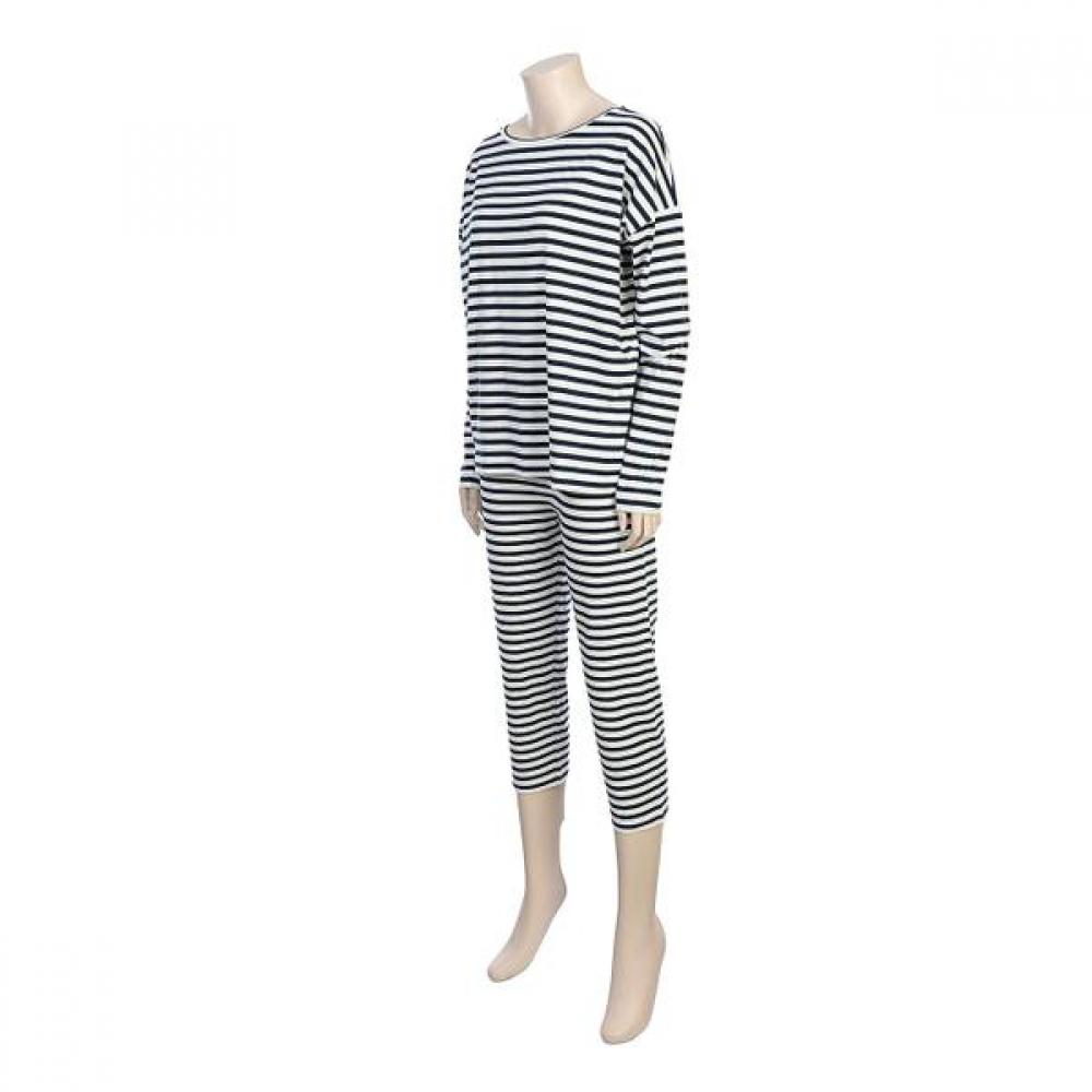 Barbara Women Stripe Homewear Set Gwp1763l Gwp1763p