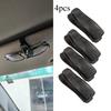 1/2/3/4/5pcs Universal Auto Sun Visor Glasses Holder Car Box Sunglasses Clip Card Ticket Holder Stand Fastener Case Eyeglasses
