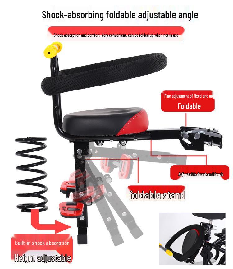 Electric Vehicle Foldable Child Seat for Infants