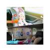 Car Window Shade for Baby Magnetic Double Layer Car Sun Shade for Side Windows Full Shade and Half Shade Options Cartoon Patterns Car Window Curtain