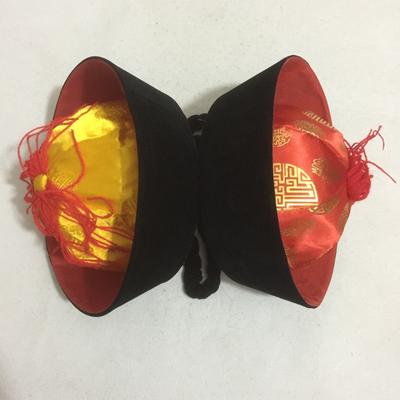 Chinesischer Eunuchenhut mit Zöpfen für Partys und Festivals mit chinesischem Thema Halloween Chinesischer Eunuchenhut