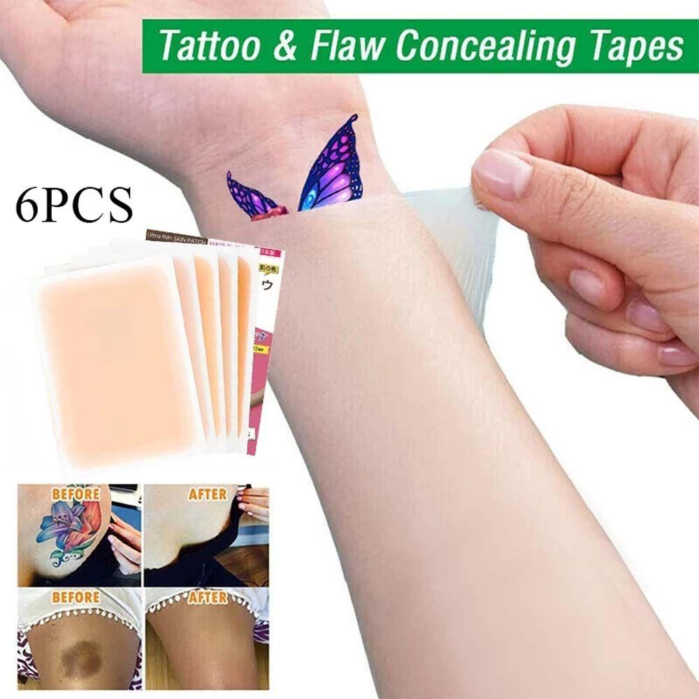 5 Rotoli Di Nastro Adesivo Trasparente Impermeabile Per Tatuaggi – Benda Di Seconda Pelle Protettiva