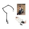 Suporte de Lanterna de Mesa ISE MOUNT, Ferro Ajustável, Mesa com até 3cm,