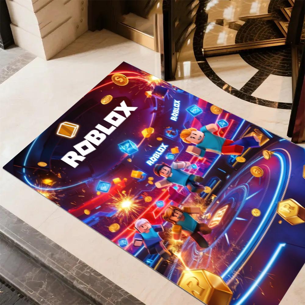 Roblox Adventure Carpet Perfect For Foyer Study Room Decorate Room Entryway Antislip Carpet Office Home Decor Perfect Gift For Friends Family