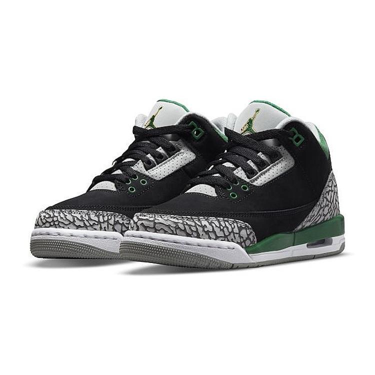 Jordan 3 Retro Pine Green GS 398614-030