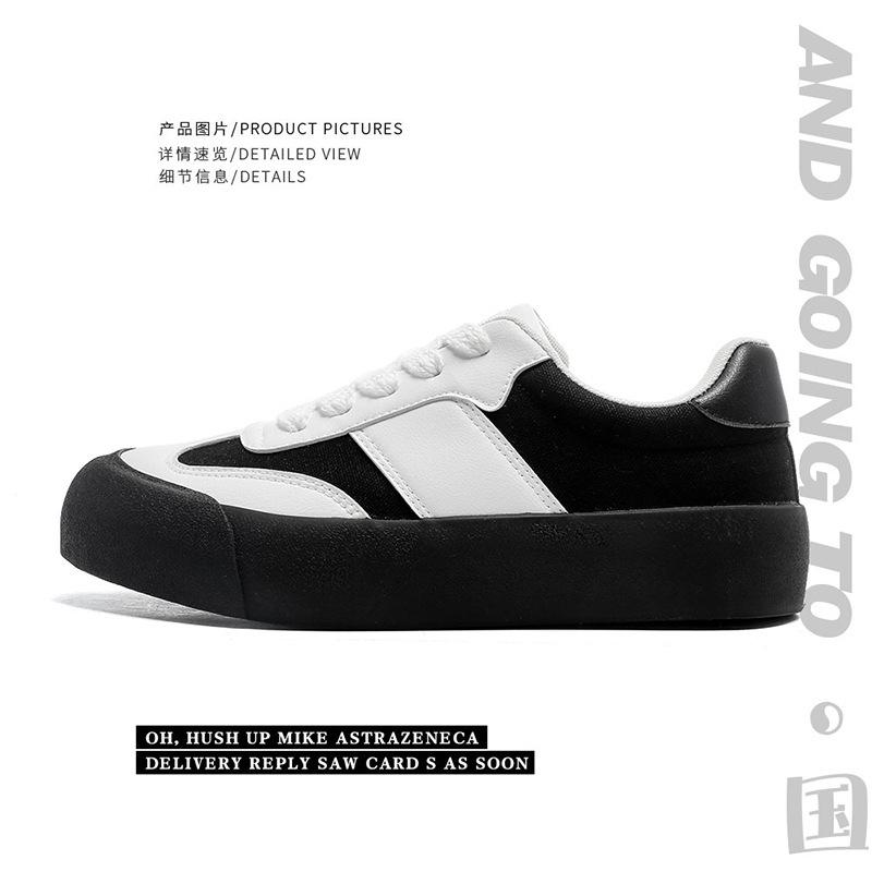 

Интернет-знаменитости в таких же пушистых туфлях мужские низкие повседневные тренировочные туфли на платформе парусиновые туфли на танкетке туфли панды 1203 39