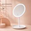 LED Smart Makeup Mirror with Lights - Vanity Table or Desktop for Girls' Bedroom or Student Dorm