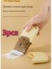 3 Pcs Kitchen Scoop Scraper - Convenient Small Scoop Cleaning Gadget Multi-functional Cleaning Tool for Stain Removal and Glue