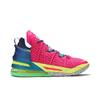 Nike LeBron 18 'Los Angeles By Night' (Unisex) Pink Prime / Multi-Color Basketball Shoes DB8148 600