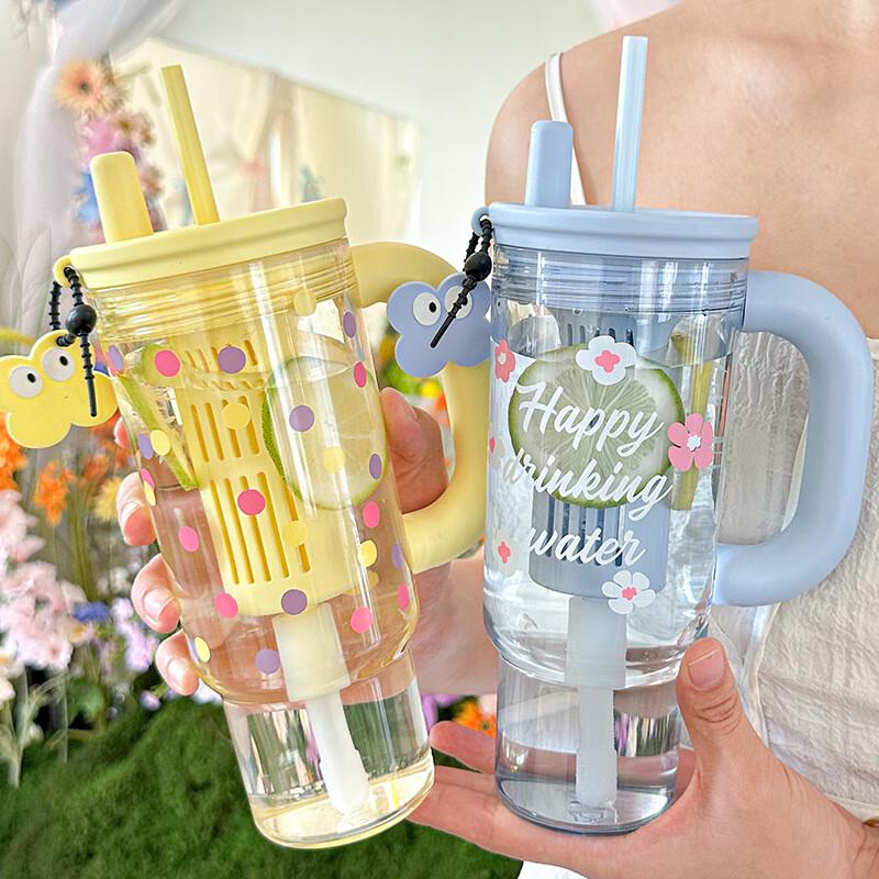 Zhiyue Jumbo Portable Straw Water Bottle