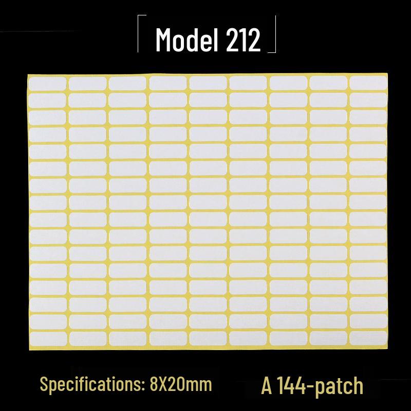 Adhesive Memo and Name Sticker Labels