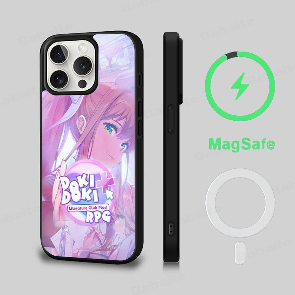 D-Doki-Dokies Phone Case Magnetic Case For iPhone 18 16 14 13 12 11 15 Pro Max Plus For Magsafe Wireless Charge Cover
