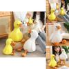 Plush Animal Toy White Duck Soft Stuffed Doll Childrens Comforter Gift