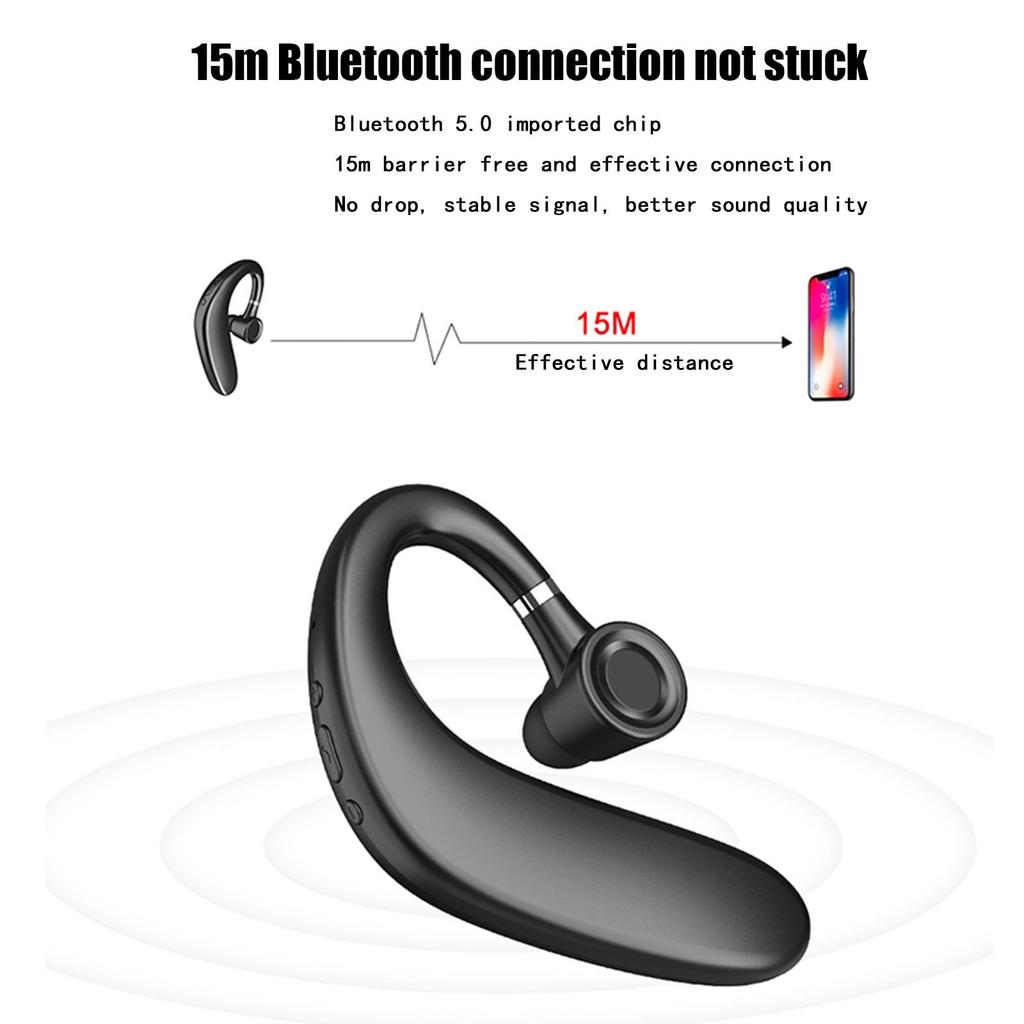 S109 V5.0 Bezdrátová Bluetooth sluchátka Handsfree pro volání Bezdrátová sluchátka do uší
