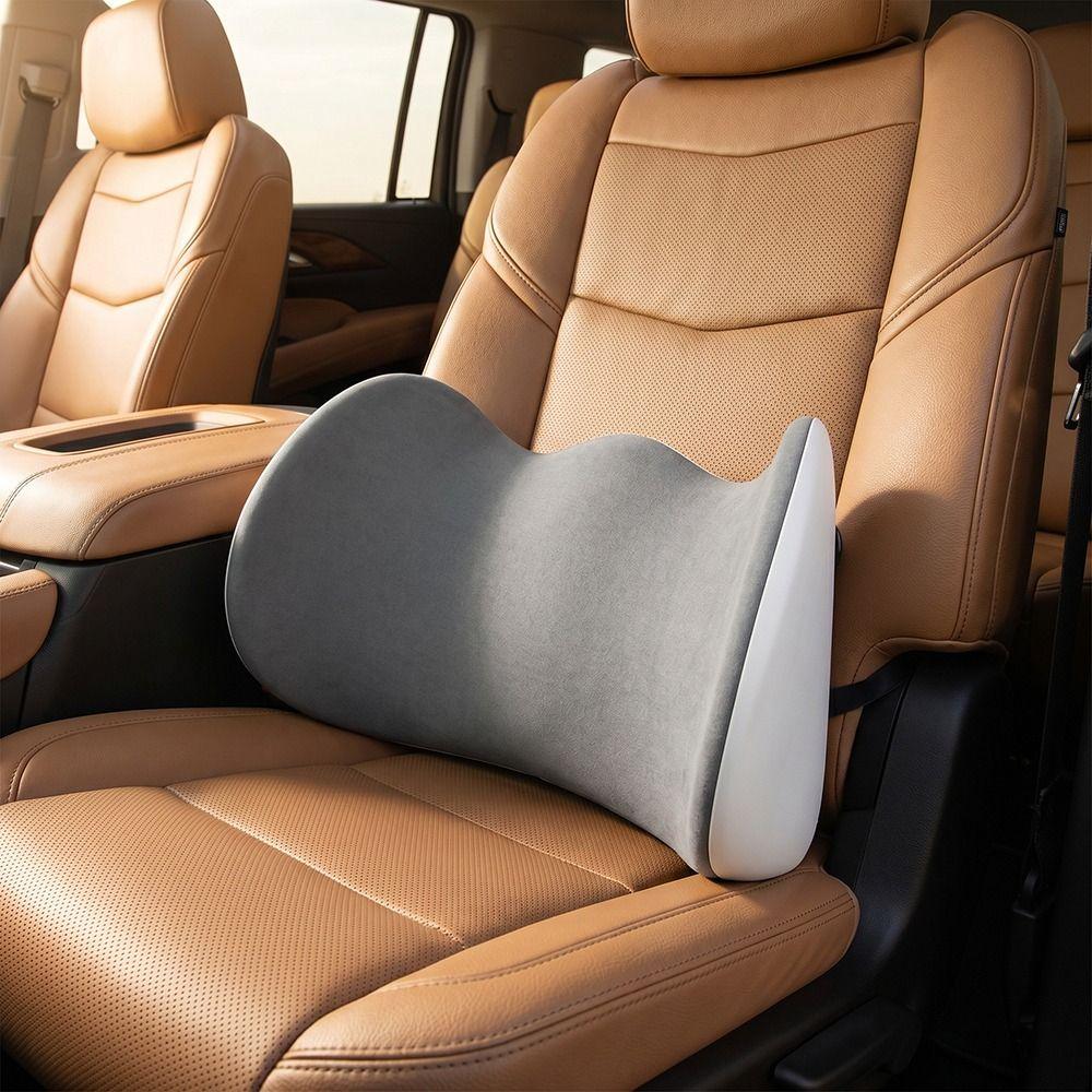 Comfortable Waist Support Cushion Breathable Car Lumbar Support Pillow  Car Interior Accessory