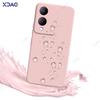 Mobile Phone Cases for VIVO Y28 VIVOY28 5G 6.56" 360 Soft Luxury Square Liquid Silicone Back Cover Waterproof Bag Armor
