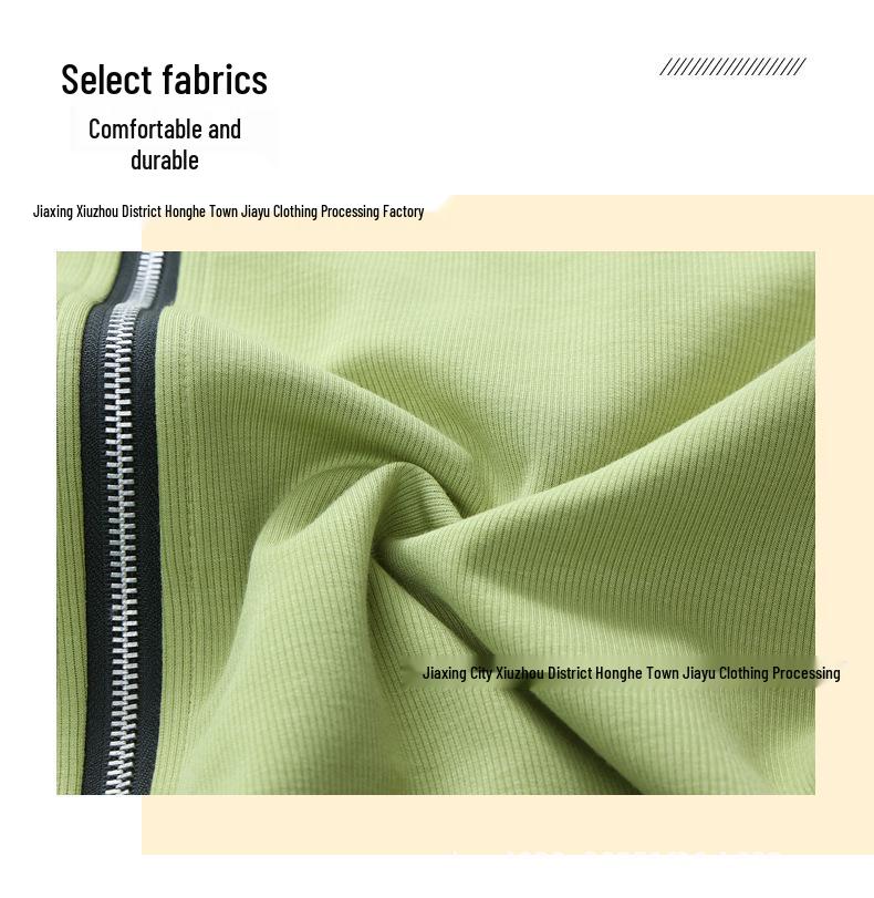 Stylish Colorblock Sportswear Set for Women - Perfect for Spring and Autumn Middle-aged Mothers: Jacket and Pants Two-Piece for an Age-Reducing Look