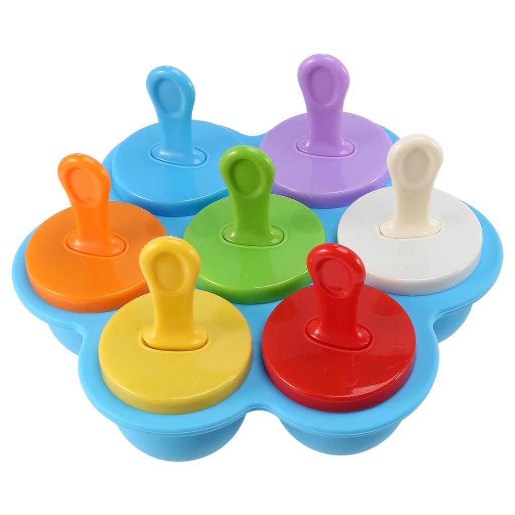 Buy Silicone Popsicle Mold, Ice Molds Maker, Storage Container for Homemade Baby Food, Ice Cream