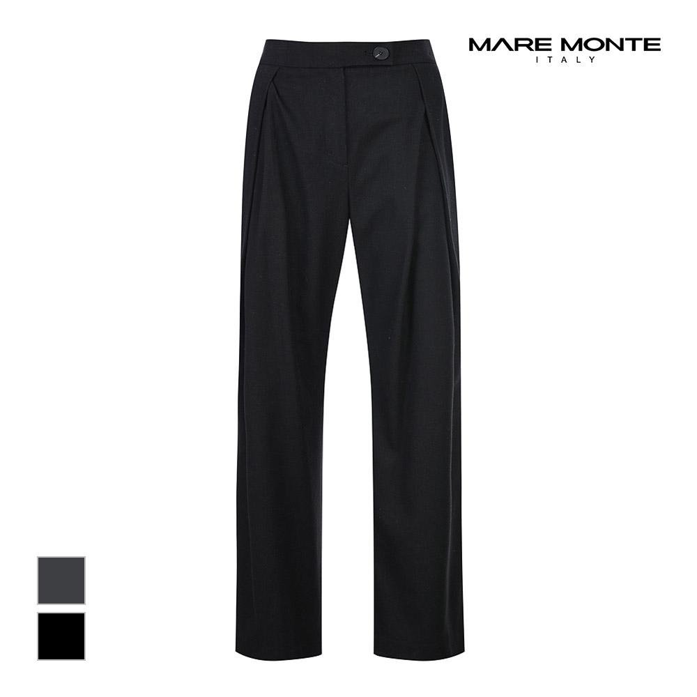 MAREMONTE Wrap Pleated Point Wide Fit Pants_M22Nmsl48S0