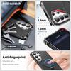 High Quality PC+TPU Magnetic 360°Rotating Ring Holder Case For Samsung Galaxy S26 S25 S24Ultra Plus For MagSafe Shockproof Cover