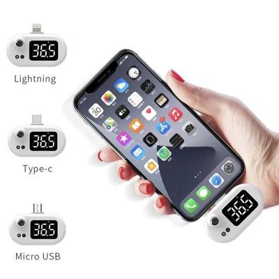 Mini Portable USB Smart Phone Thermometer Non-Contact Infrared Thermometer Is Suitable for IPhone Android Type-C