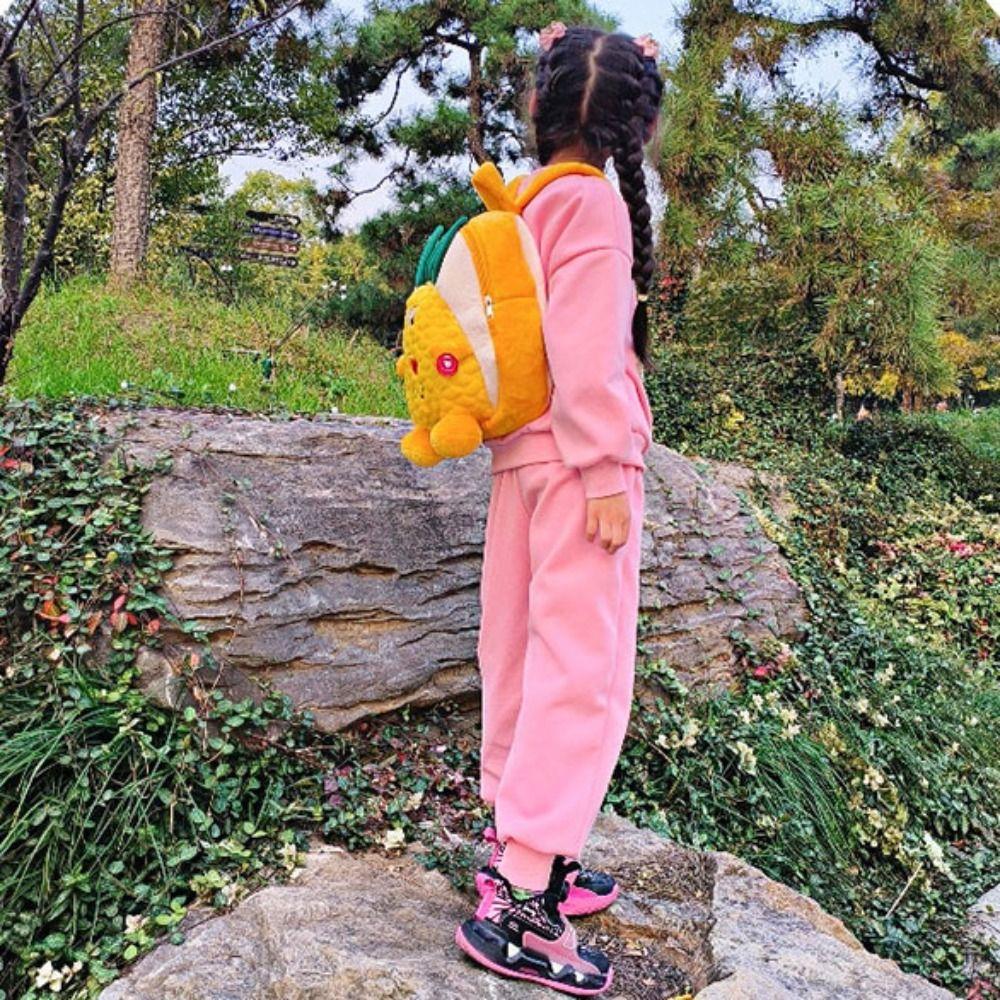 Cartoon Animal Little Turtle Backpack Zipper Anime Plush Doll Backpack Plush Pineapple Bag Unisex