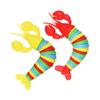 3D Articulated Stretch Lobster Stress Reliever Hand Toy, Sensory Fidget Toy for Adults and Kids, Pressure Relieving Desk Toy