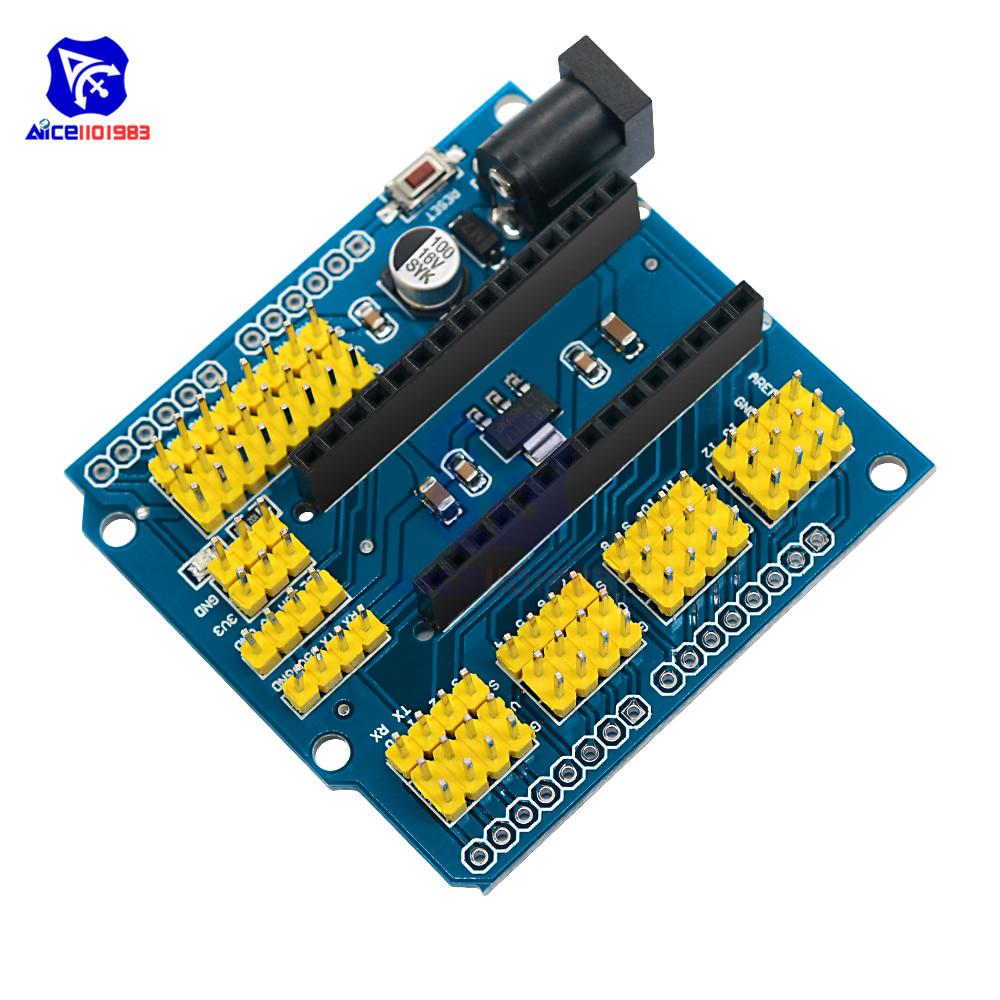 Buy NANO I/O IO Sensor Module Expansion Shield Arduino UNO Board I2CV ...