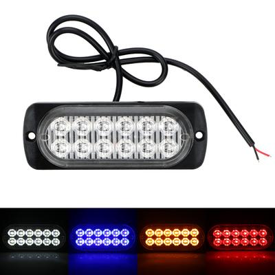 Car Lights Assembly Car Truck Emergency Side Lamp 12 LED 18W Car-styling Signal Lamp LED Warning Light