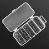 50Pcs/Box Barbed Treble Fishing Hook Iron Three Claw Fishhook Triple Fishing Hook  Fishing Tool