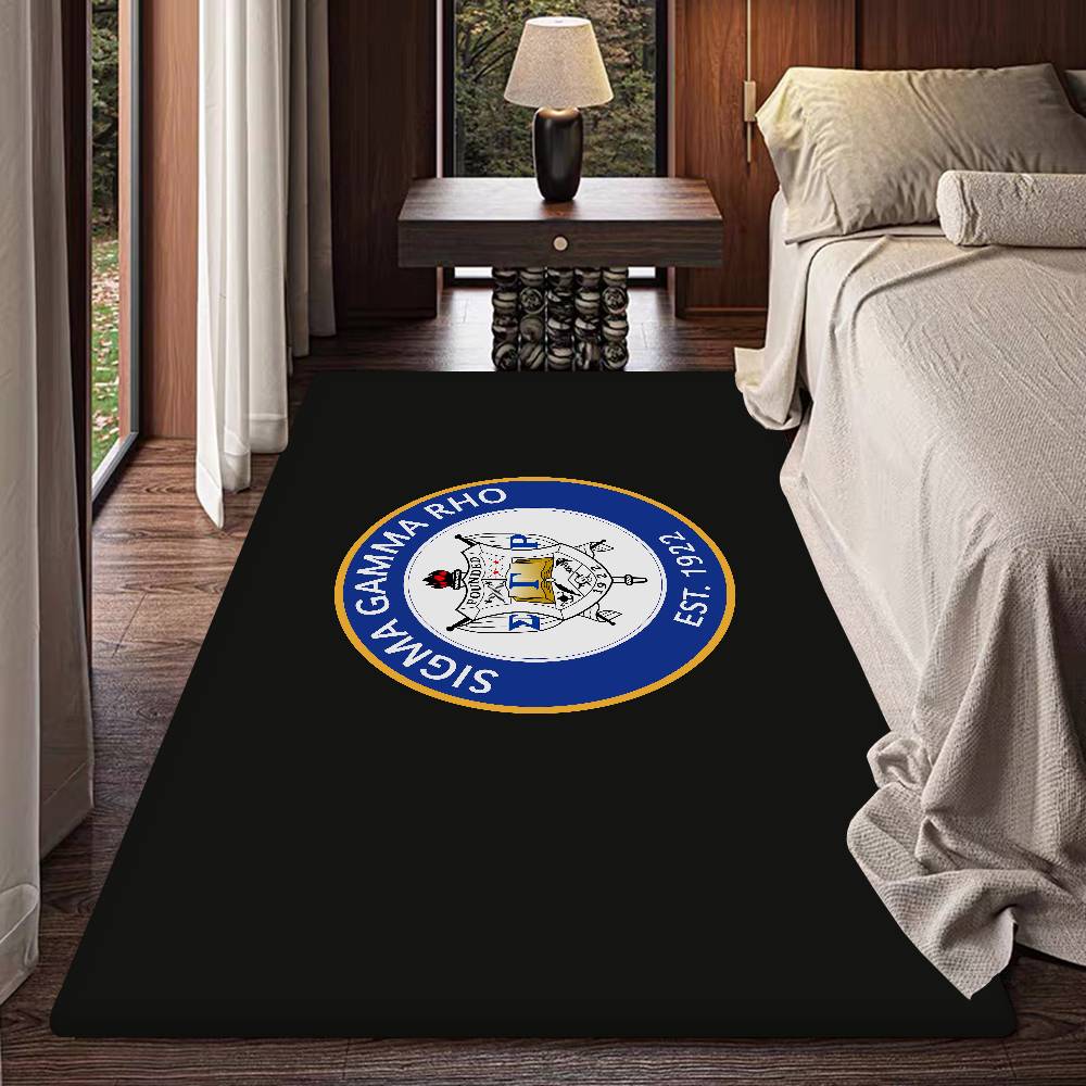 Sigma Gamma Rho Floor Mat Kids Room Bedroom Decoration Balcony Anti-Slip Doormat Living Room Welcome Rug