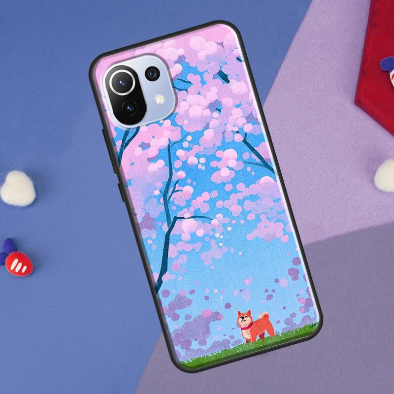 Animal Shiba Inu Dog Cover For Xiaomi 13 14 Ultra 11T 12T 13T 14T Pro POCO X7 Pro X3 X5 F3 F5 F6 M6 X6 Pro Case