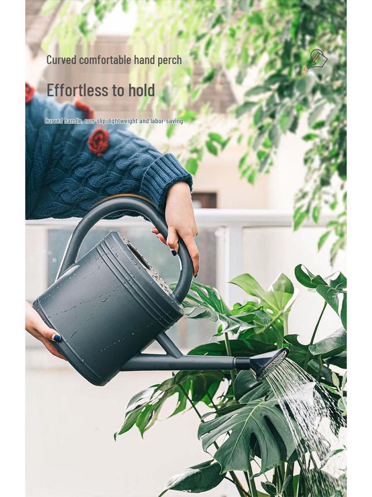 Special Offer: Large-Capacity Long-Spout Plastic Watering Can – Hot-Selling Gardening Tool