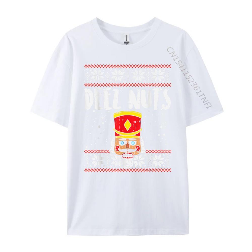 Deez Nuts Cream T Shirt Men Comfortable Luxury Designer Design Mens TShirts Female Harajuku Printed
