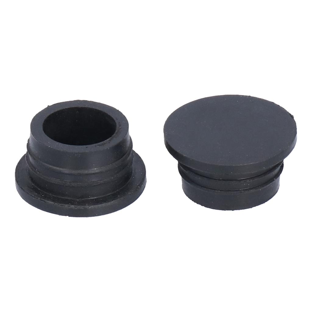 2Pcs Black Pool Ladder Rubber Bumper Safety Guard Swimming Pool Ladder Replacement