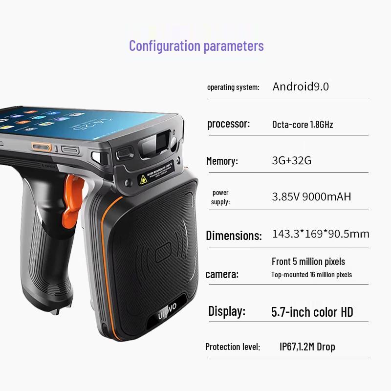 UROVO DT50X RFID Handheld PDA Scanner Terminal