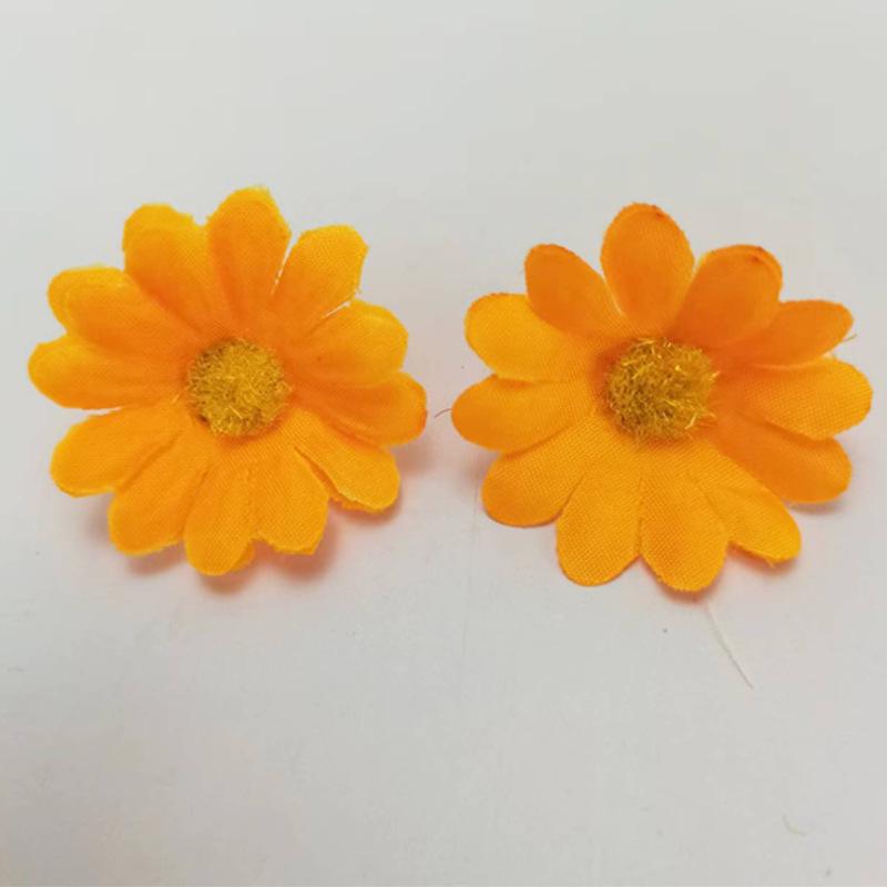 4cm Chrysanthemum & Sunflower DIY Head Ornaments - Small Daisy Archway & Wreaths