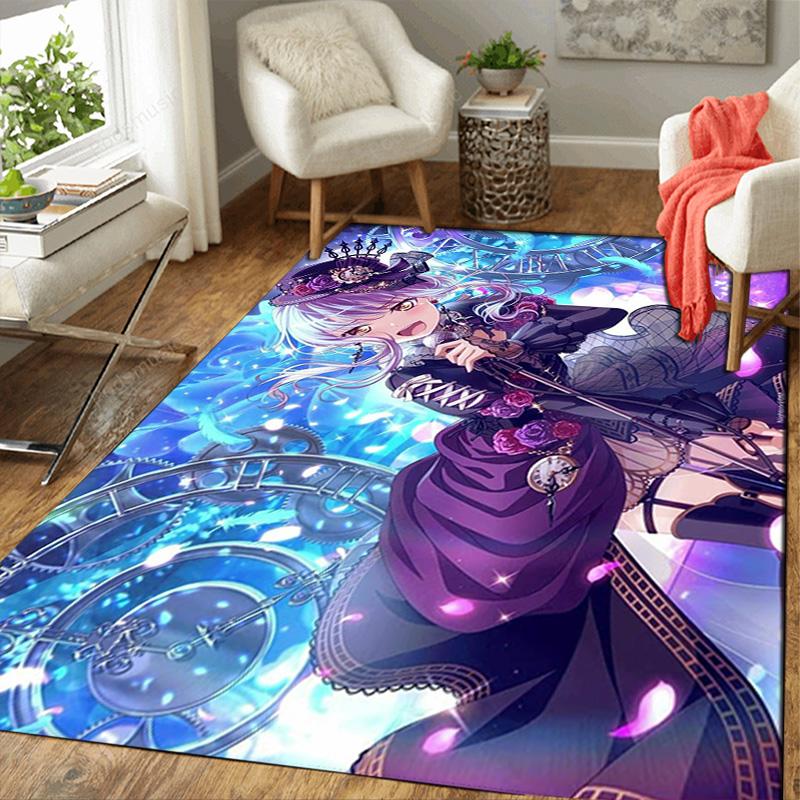 Roselia Wallpaper Rug Floor Mat for Living Room or Bedroom Soft and Comfortable Carpet a Gift for Birthday and Holiday.DFDT261018141