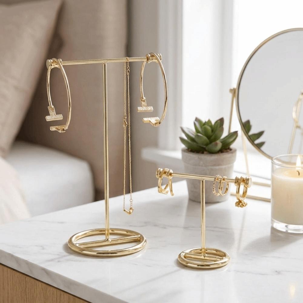 T-Shaped Jewelry Display Stand Professional Earring Display Stand Earring Holder  Jewelry Counter