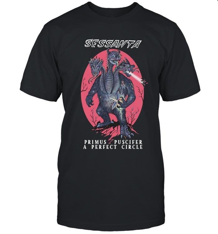 Sessanta Primus Puscifer A Perfect Circle T-Shirt Unisex Tee Alle Größen BO1331 Unisex T-Shirt