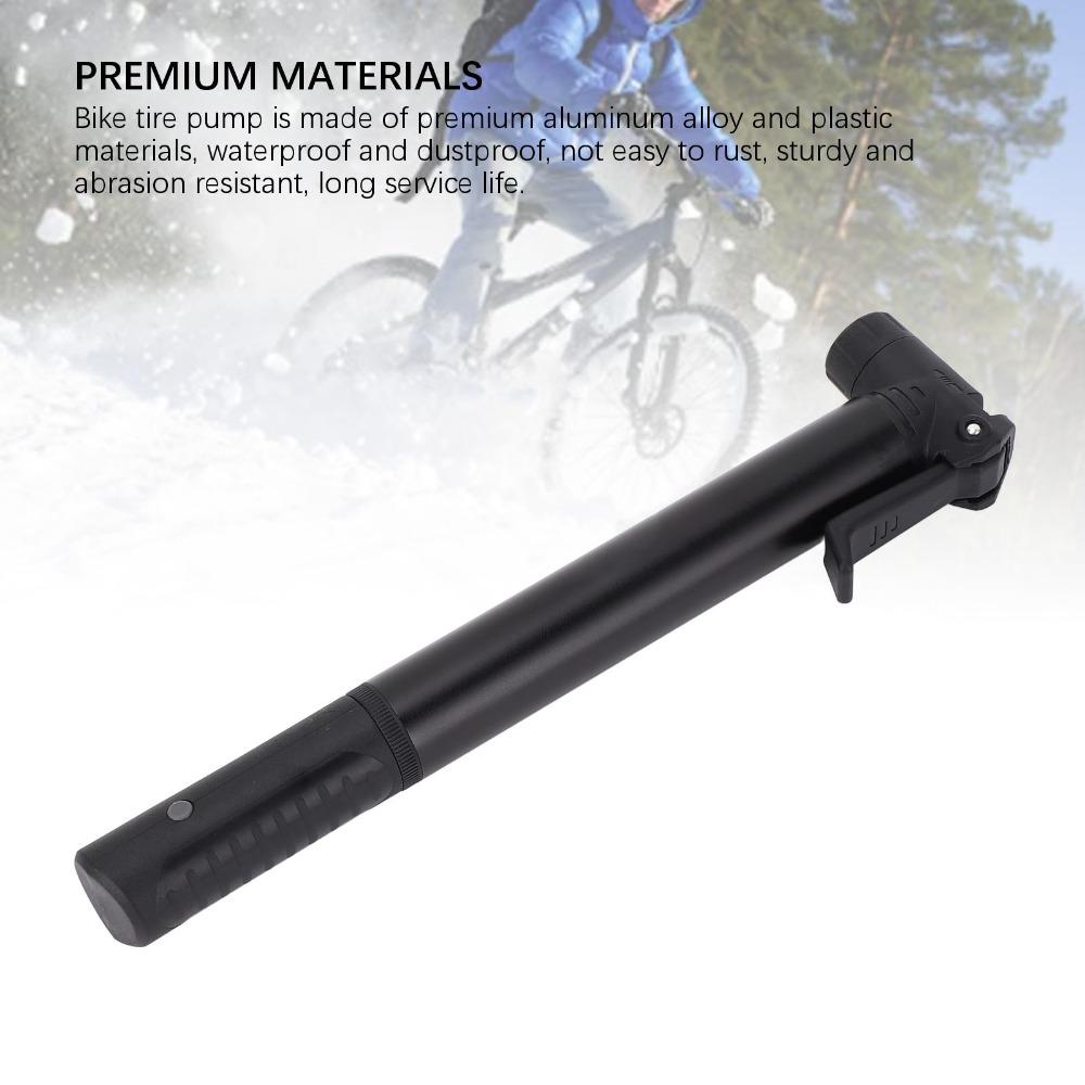 Portable Bicycle Tire Pump Mini Cycling Pump Durable Mountain Bike Pump  Daily Bike Maintenance