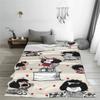 Cartoon Cute Mafalda Soft Flannel Blanket for Sofa,Luxury Bedding Knee Nap,Lovely Girl Lightweight Throw Blanket For Living Room