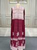 Women's Issey Miyake Pleated Print Cardigan Abaya - Long, Plus Size Arab Robe