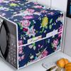 1Pcs Waterproof Microwave Dust Cover with Storage Pocket Top Dust Cloth New Oven Cover