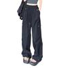 Women's Quick-Dry Multi-Pocket Hiking Joggers, Windproof Wide-Leg Sports Pants