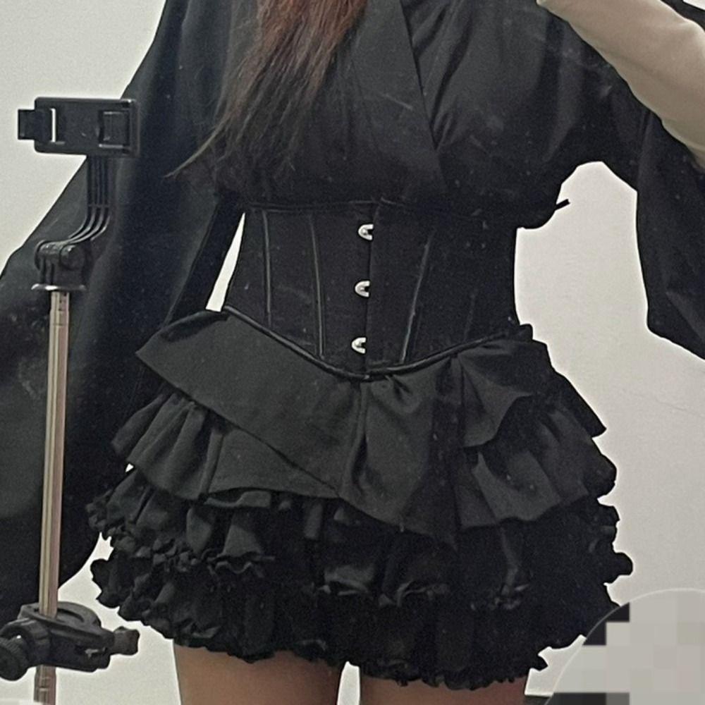 Mesh Tummy Control Shapewear Abdominal Lace Flower Training Belt Sweet Waist Trainer Belt  Women